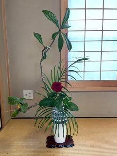 お花のお稽古